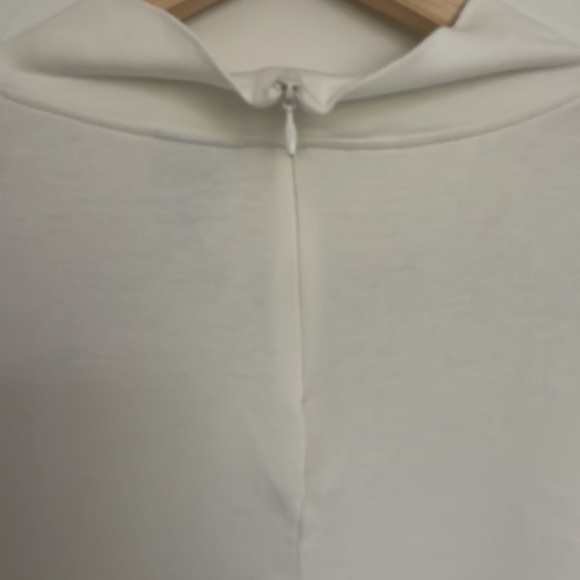 Chico’s Women’s Mock Turtleneck Tunic Blouse Cream L - Picture 4 of 6